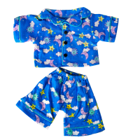 Pyjama Bleu Soleil Nuage Vêtements 40 cm